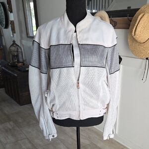 Women's Power Trip Lightweight Summer Motorcycle Jacket Sz M